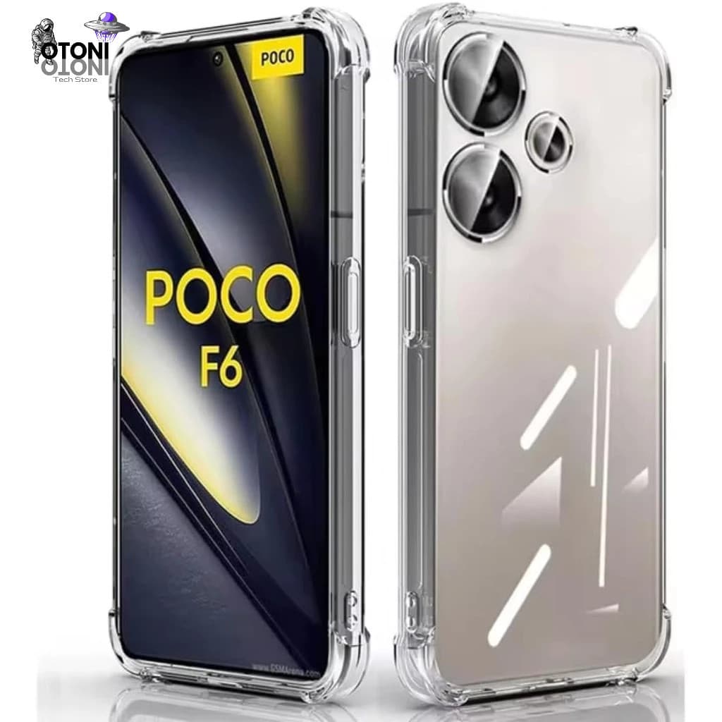 Capa Capinha Case Protetora Anti-Impacto Transparente TPU para F6 5G - Tech Otoni