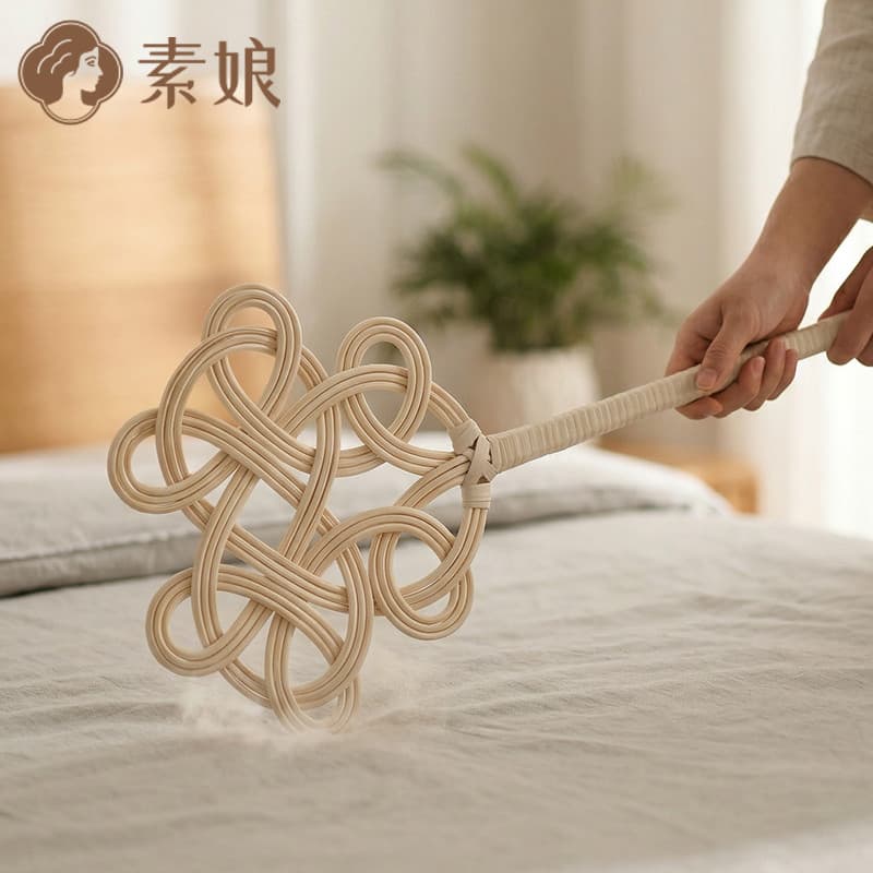 Suniang Real rattan tricô Pat colcha ferramenta útil para baixo jaqueta fofo patter rattan colcha patter secagem colcha