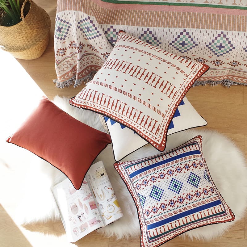 Nordic novo estilo influenciador almofada travesseiro sofá encosto escritório apoio lombar decoração modelo sala b & b v