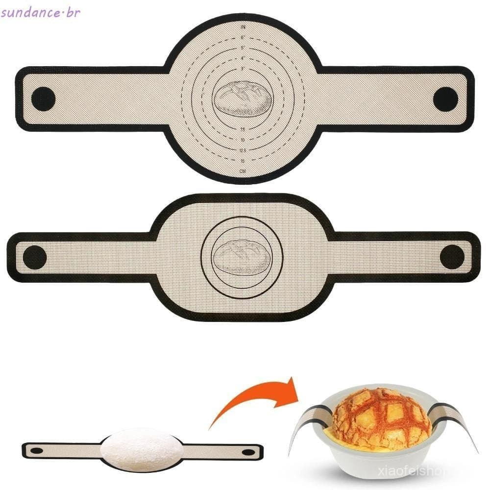 Tapete De Pão De Silicone SUNDANCE , Estilingue Antiaderente Resistente Ao Calor , Ferramenta De Cozinha Com Cabo Longo