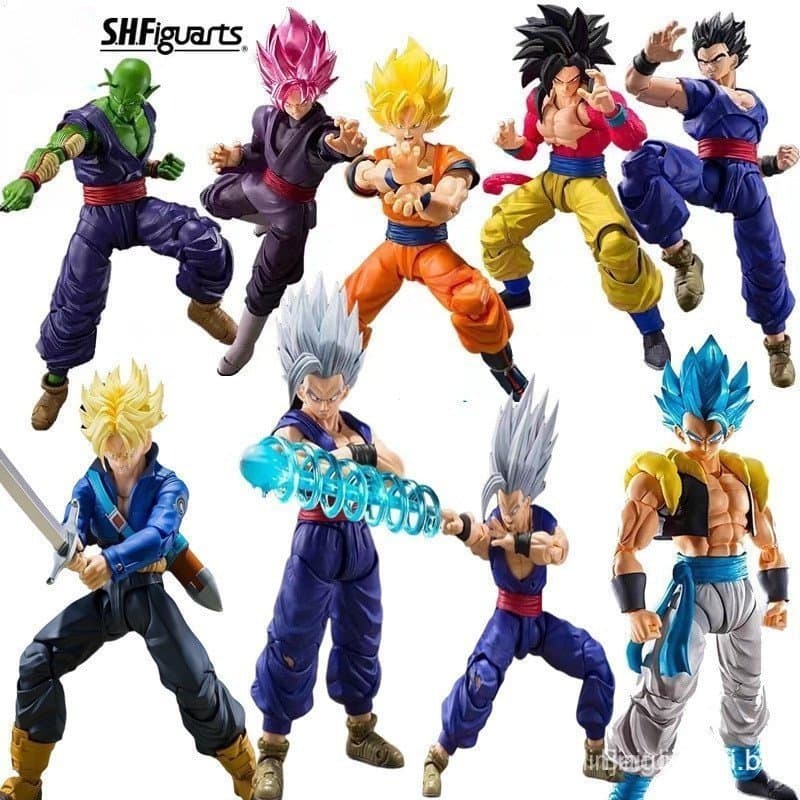 Figura de Anime Dragon Ball SHF Goku Vegeta Super Saiyan SSj4 Y8ZI