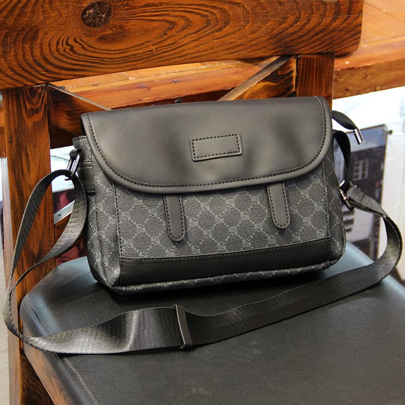 Bolsa mensageiro masculina bolsa de viagem xadrez bolsa mensageiro masculina ciclismo Crossbody bolsa de ombro jovem bol