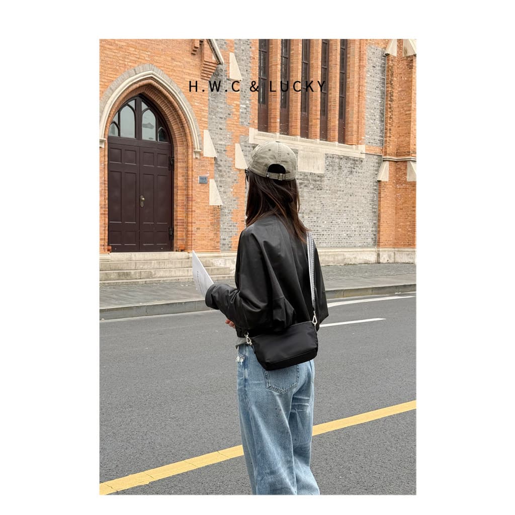 Bolsa feminina mensageiro bolsa feminina bolsa para celular bolsa de Nylon bolsa de ombro pequena bolsa mensageiro femin