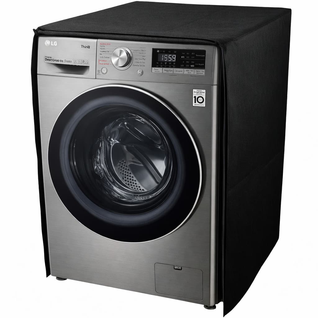 Capa Premium Lava e Seca LG 12kg 14kg Vivace VC2 VC4 VC5 Impermeavel com Abertura em Ziper