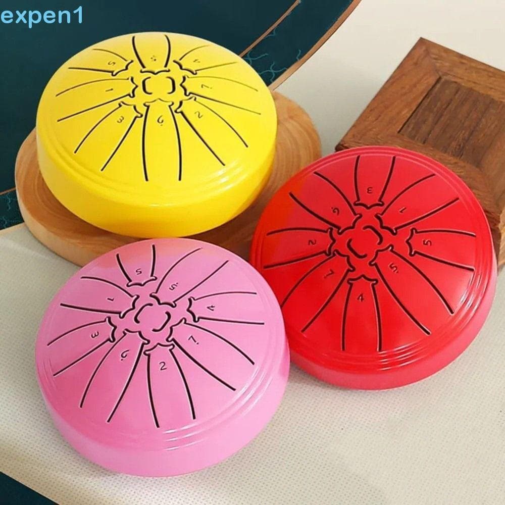 EXPEN Mini Tambores De Mão , Conjunto De Tambor De Língua De Aço Com Som Etéreo De 4 Polegadas E 8 Notas , Oco
