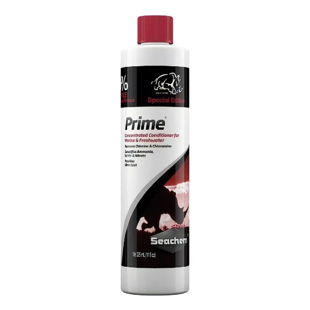 Seachem Prime 325ml - Condicionador De Água P/ Aquário
