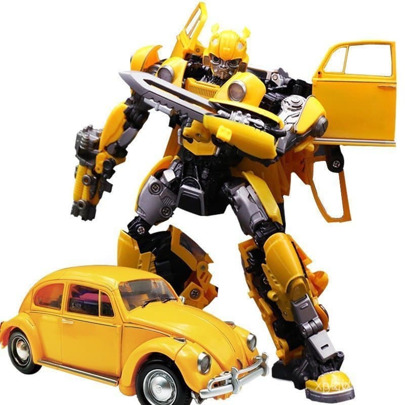 Modelo de Transformers Optimus Prime Bumblebee Carro Robô Brinco KCW8