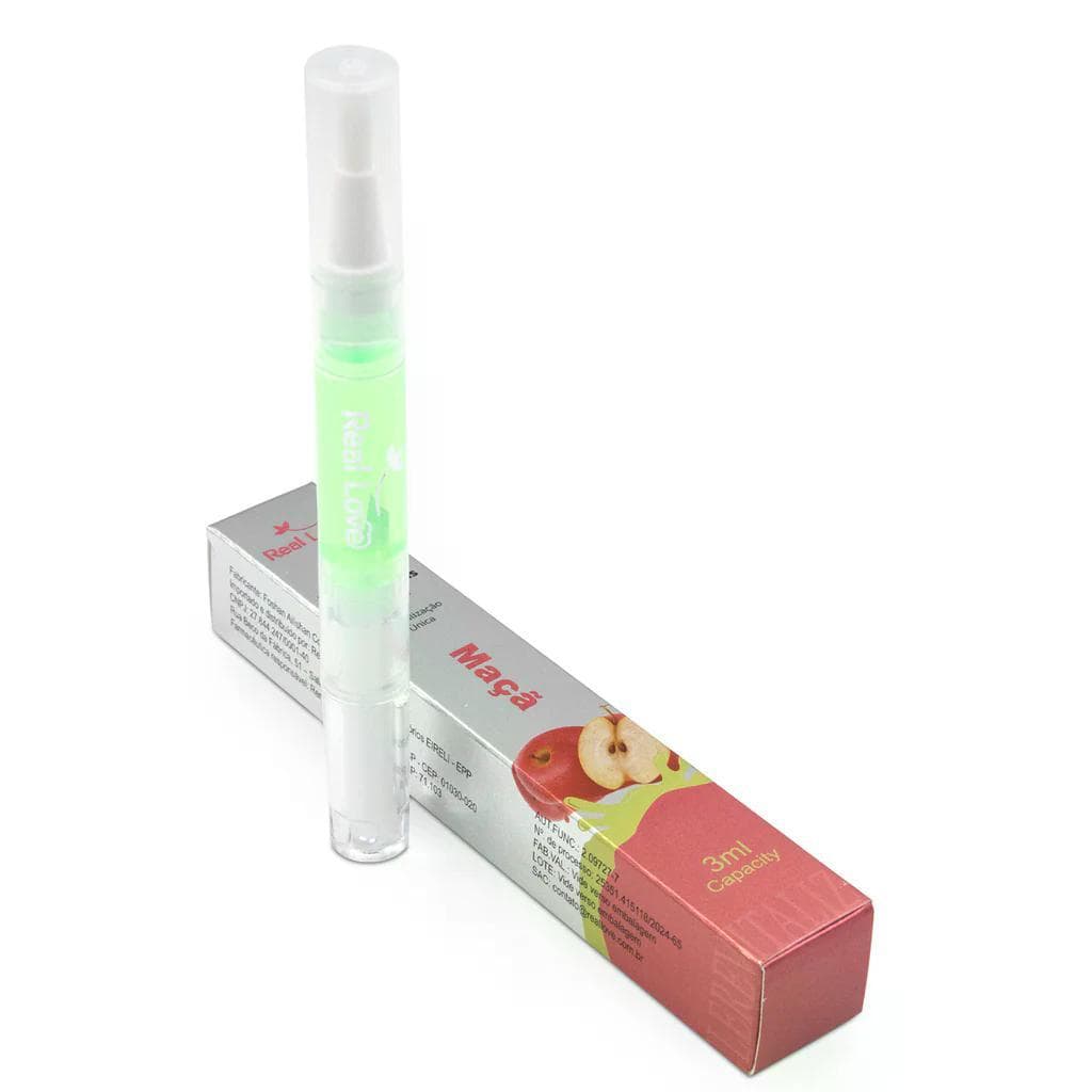 CANETA REAL LOVE OLEO REVITALIZADOR DE CUTICULAS 3ML MACA