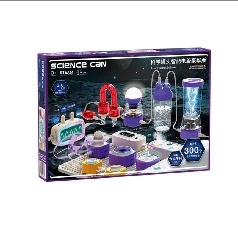 Loja Fuyu City Yilin (comercial Industrial Individual) Sam Daigou Science Canned Smart Circuit Edição Deluxe Experimento