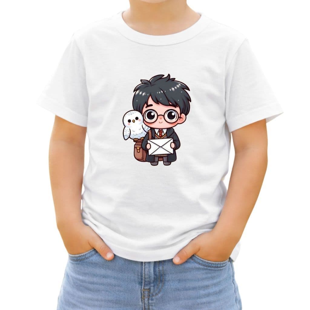 CAMISETA INFANTIL DO HARRY POTTER PARA CRIANÇAS QUALIDADE PREMIUM
