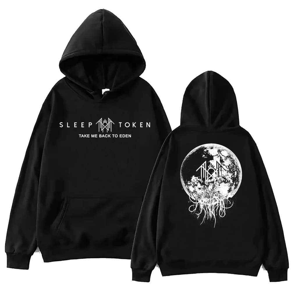 Moletom Canguru Masculino Sleep Token Take Me Back To Eden Álbum Mon Blusa De Frio unissex