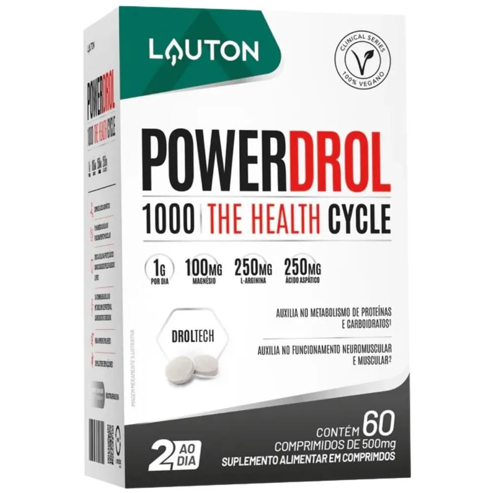 Powerdrol Clinical Series 60 Caps - Lauton