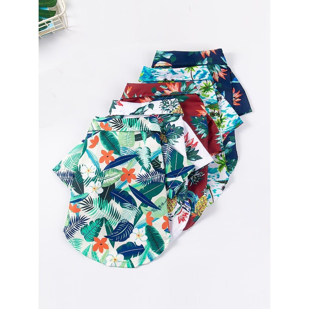 Roupas para cães verão roupas de praia Teddy Bichon francês luta pequeno cão outono inverno roupas camisa roupas para ga