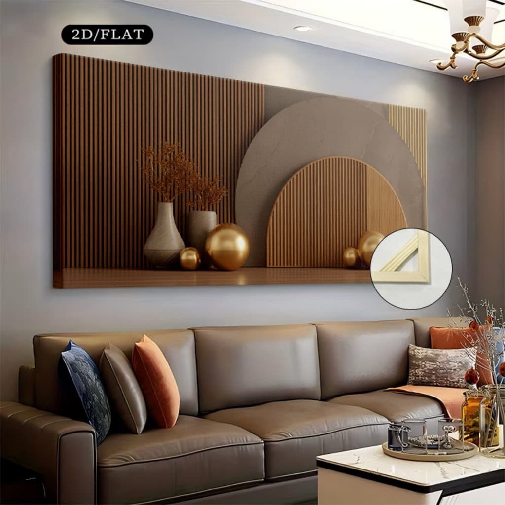 Quadro Decorativo Grande 115x80cm Contemporâneo Visual Sala,Quarto,Copa,consultório,escritório,hall