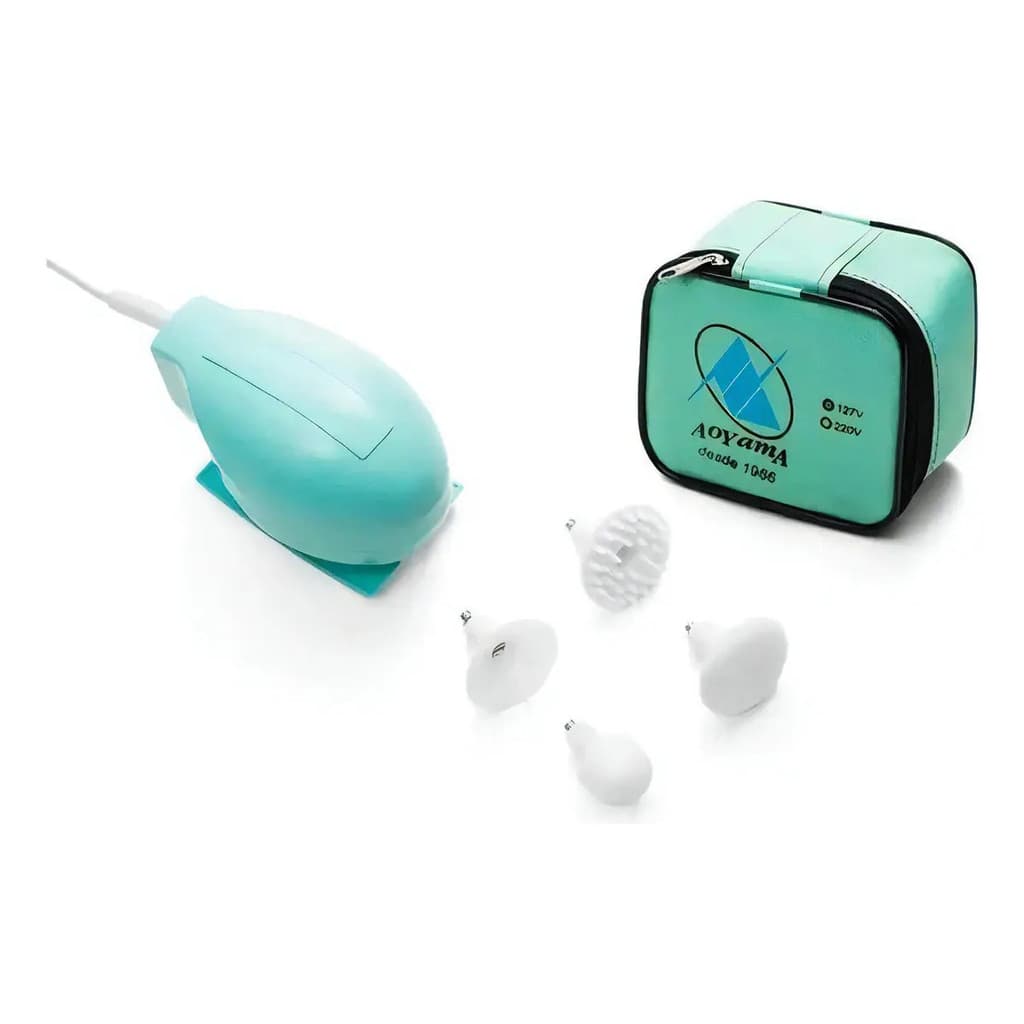 Massageador Elétrico Terapêutico Aoyama Th - Super Potente - 127v Azul