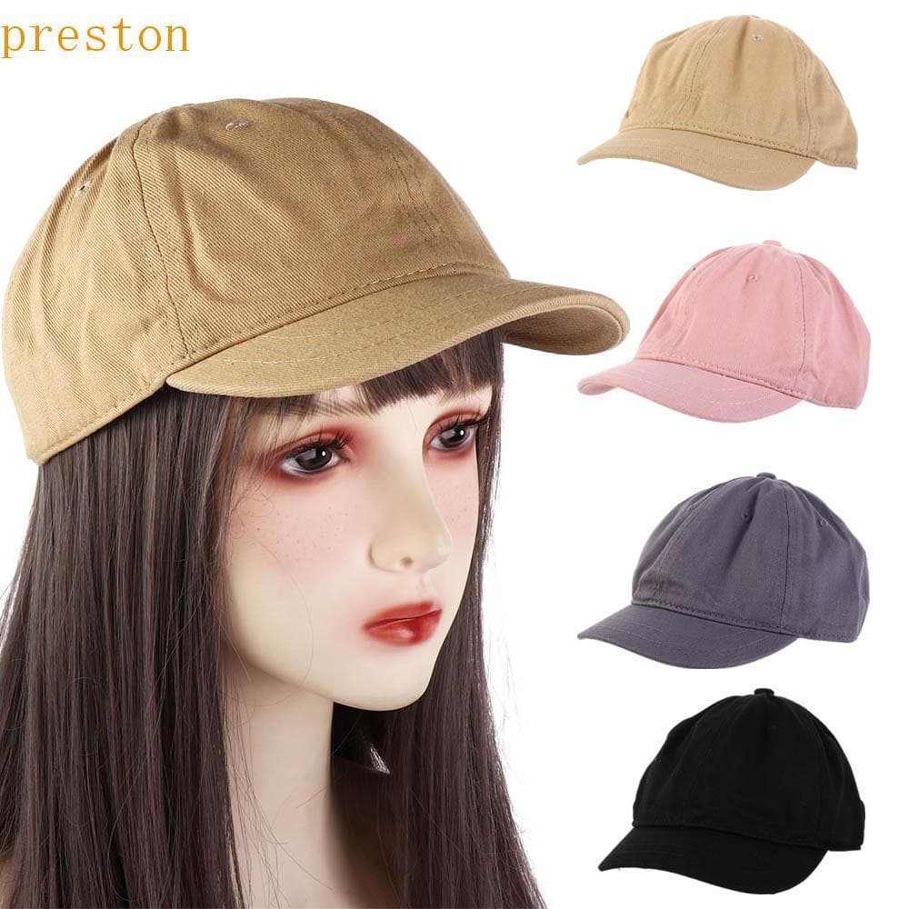 PRESTON Bonés De Beisebol De Aba Curta Simples Legal Algodão Hip Hop Estilo Coreano Chapéu De Golfe Unissex Cor Sólida