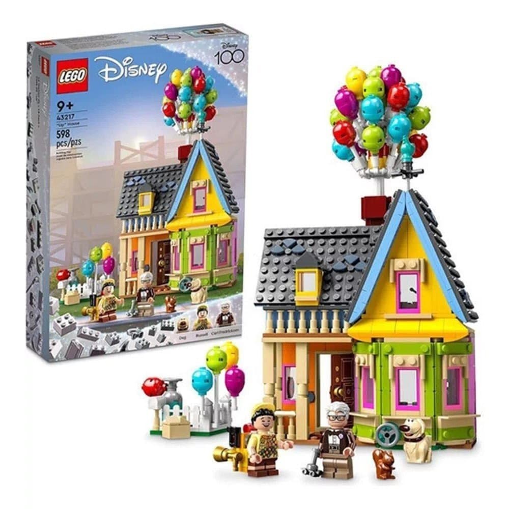 Lego Disney House Up 43217 Kit De Construção 598 Peças