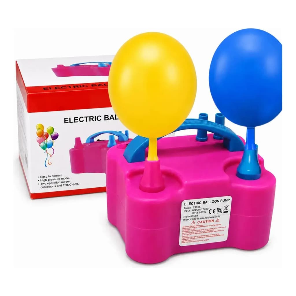 Inflador Elétrico Bomba Para Encher Balões Bexigas Festa Aniversário 73005