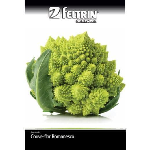 Sementes Couve Flor Romanesco (Flor Kefera)