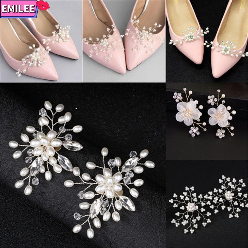 Broche de Strass para Mulheres Emi / Decoração de Sapatos de Noiva / Acessórios de Casamento