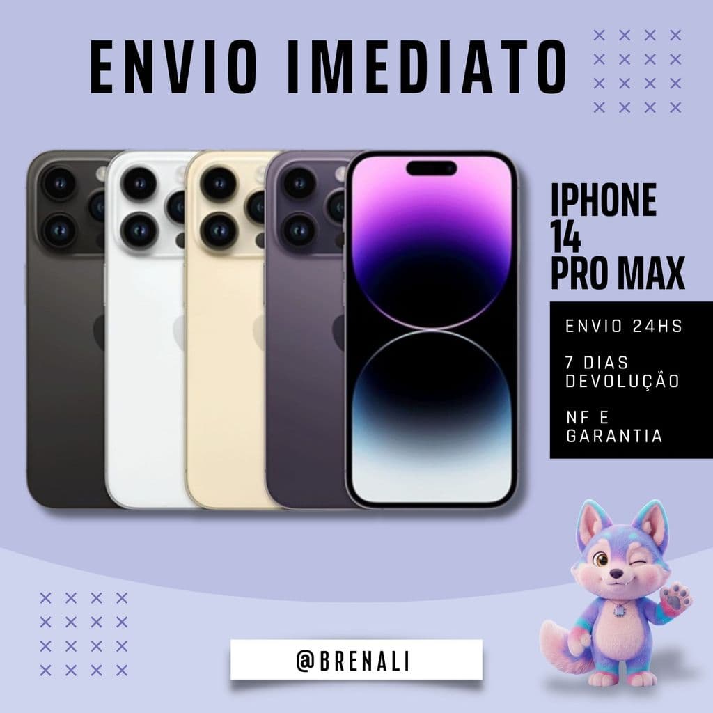 Celular iPhone 14 / Pro / Pro Max Apple Semi Novo 128GB | 256GB NF Garantia