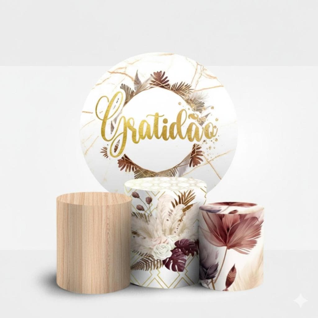 Capa de Painel capa de cilindros - GRATIDÃO 10