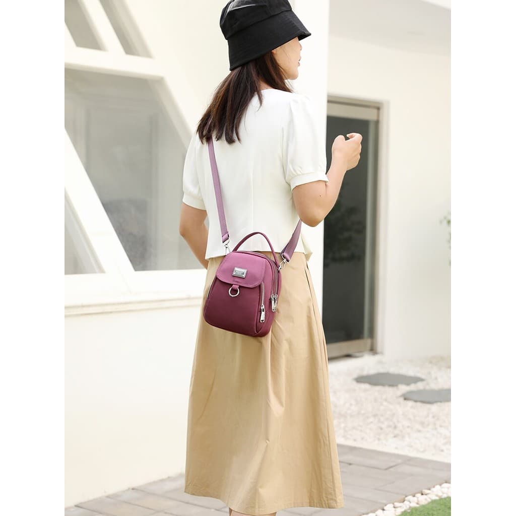 Bolsa pequena de lona 2023 verão Mini bolsa para celular feminina Crossbody leve All-Match portátil bolsa única bolsa pa