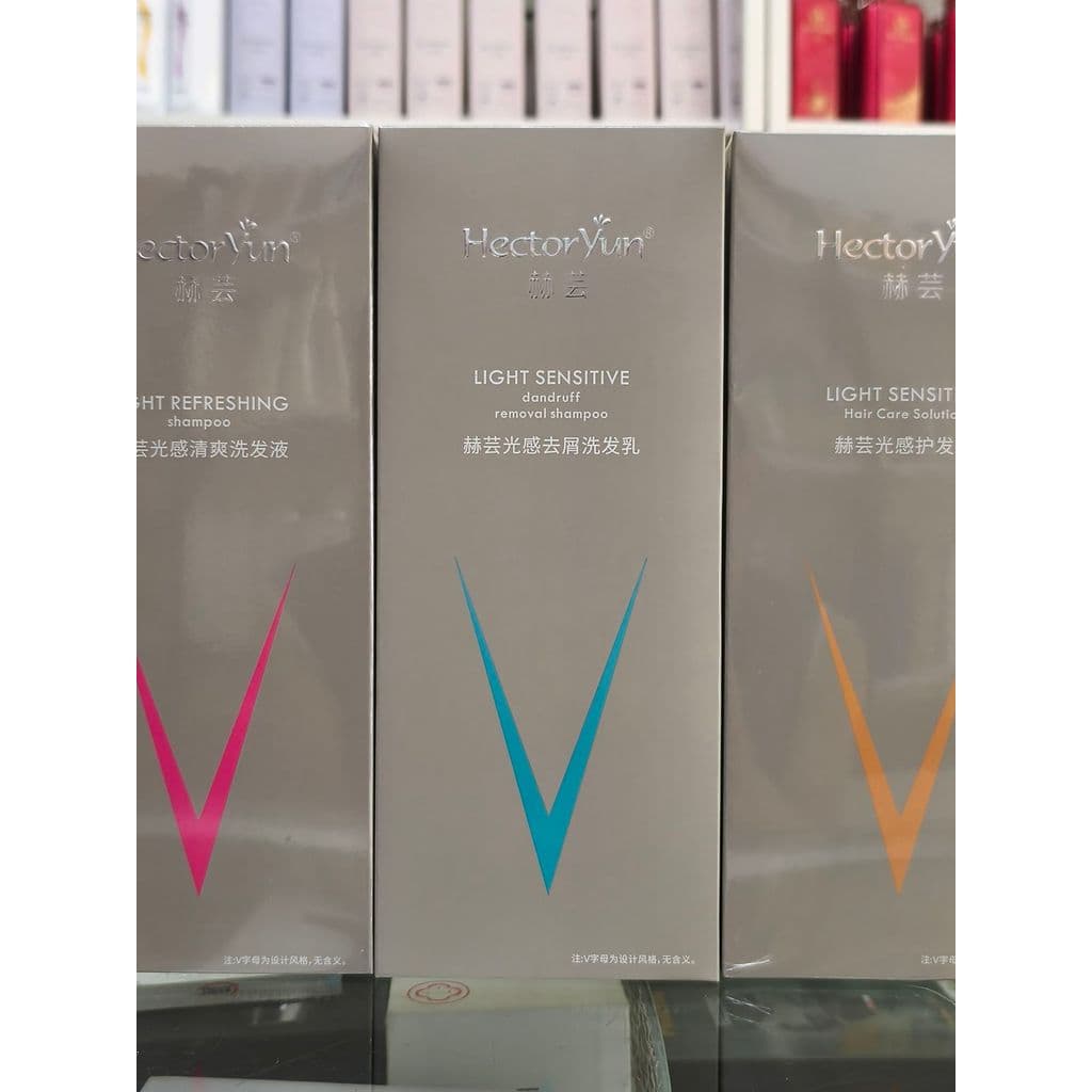 He Yun Light Sensation Planta Lubrificante Calmante Shampoo Líquido Loção Condicionador Cuidados Líquidos Controle de Ól