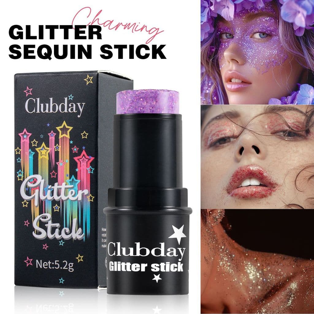 Clubday venda quente rosto maquiagem lantejoulas sombra vara sinfonia palco maquiagem corpo Glitter um multiuso RDXD