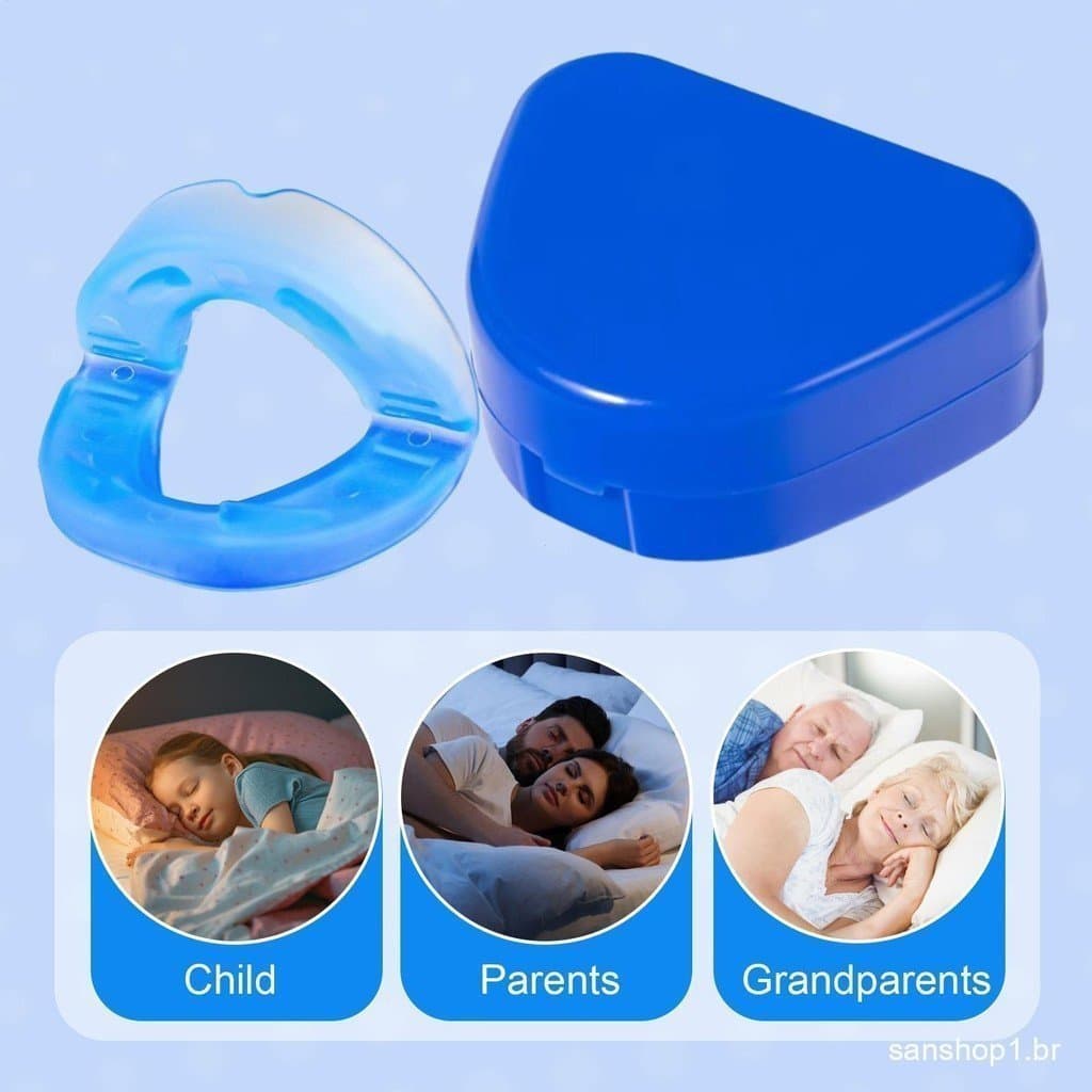 Dispositivo Anti-Ronco Protetor Bucal Dormir Silicone Confortável Solução De Esporte Dentes Proteger wonebr