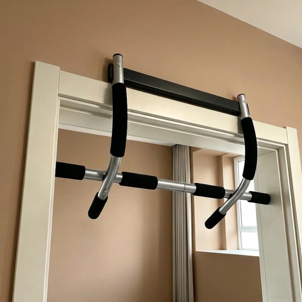 Barra Fixa Porta Chão Profissional Treino Casa Musculação Crossfit Exercício Funcional