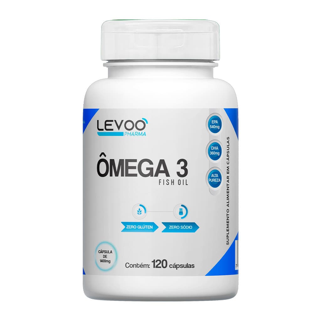 Ômega 3 120 cápsulas Levoo