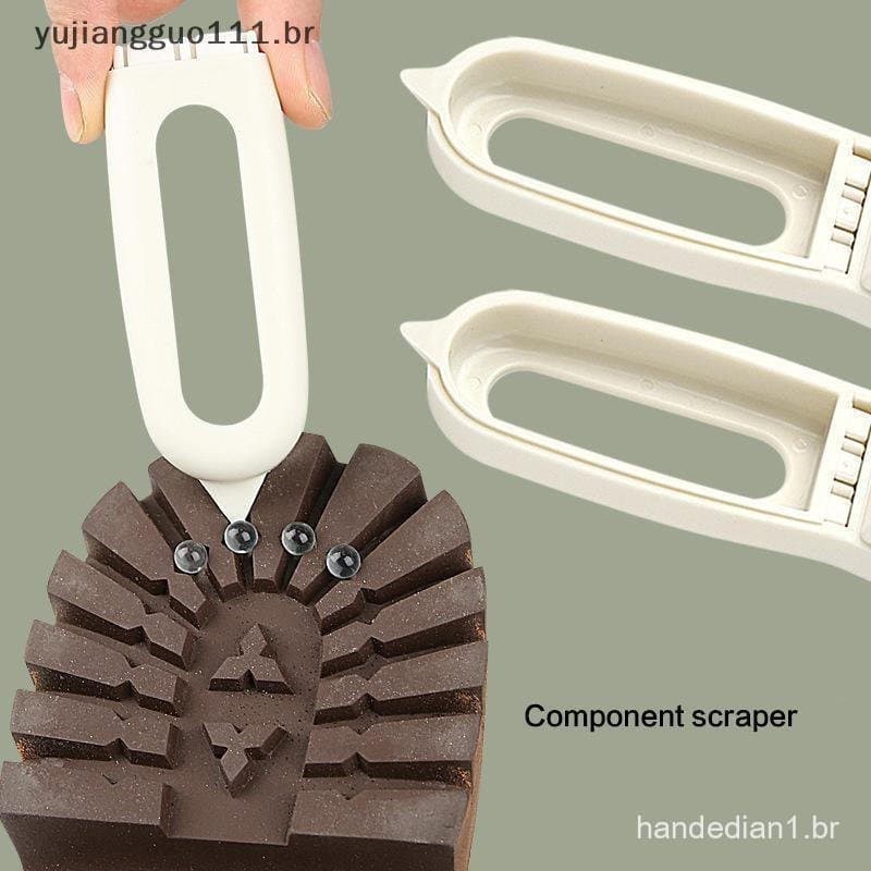 # Novo Escova De Couro 2 Em 1 Para Botas De Camurça , Sacos , Limpador De Borracha Branca , Crepe , Sapato , Doméstico ,