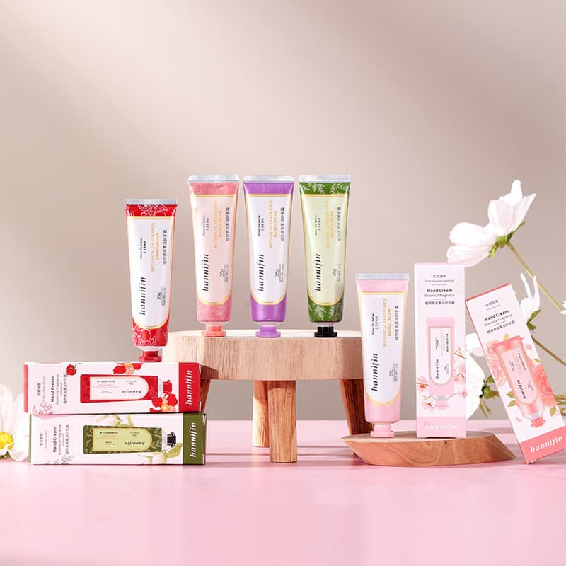 Hanfangli creme macio para as mãos, hidratante, não gorduroso, Anti-secagem, outono inverno, fragrância, casamento, banq