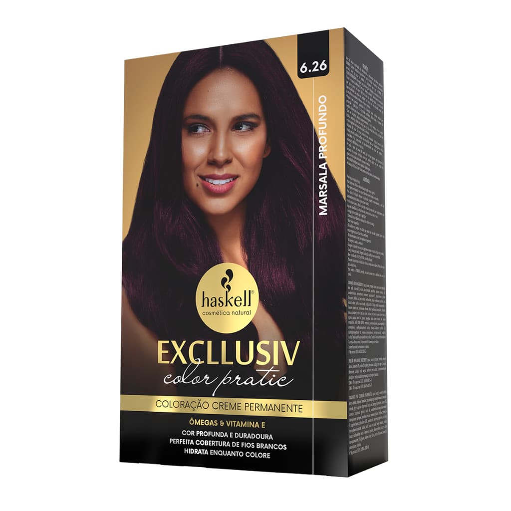 Haskell Kit Color Pratic - 6.26 Marsala Profundo