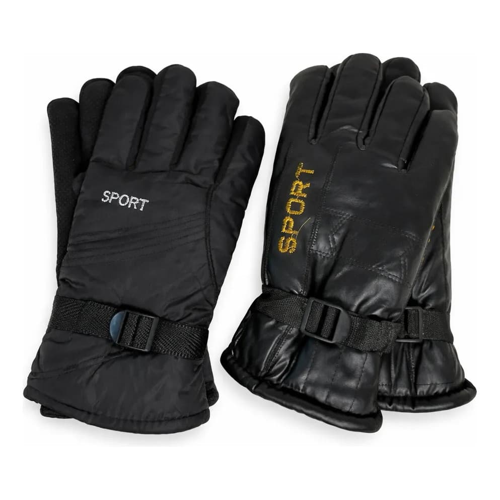 Kit 2 Pares Luvas Térmicas Inverno Frio Moto Ciclismo Sport