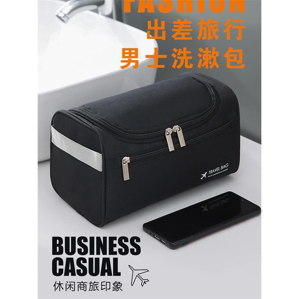 Saco de toalete masculino viagem de negócios saco de armazenamento de higiene pessoal feminino grande capacidade saco de