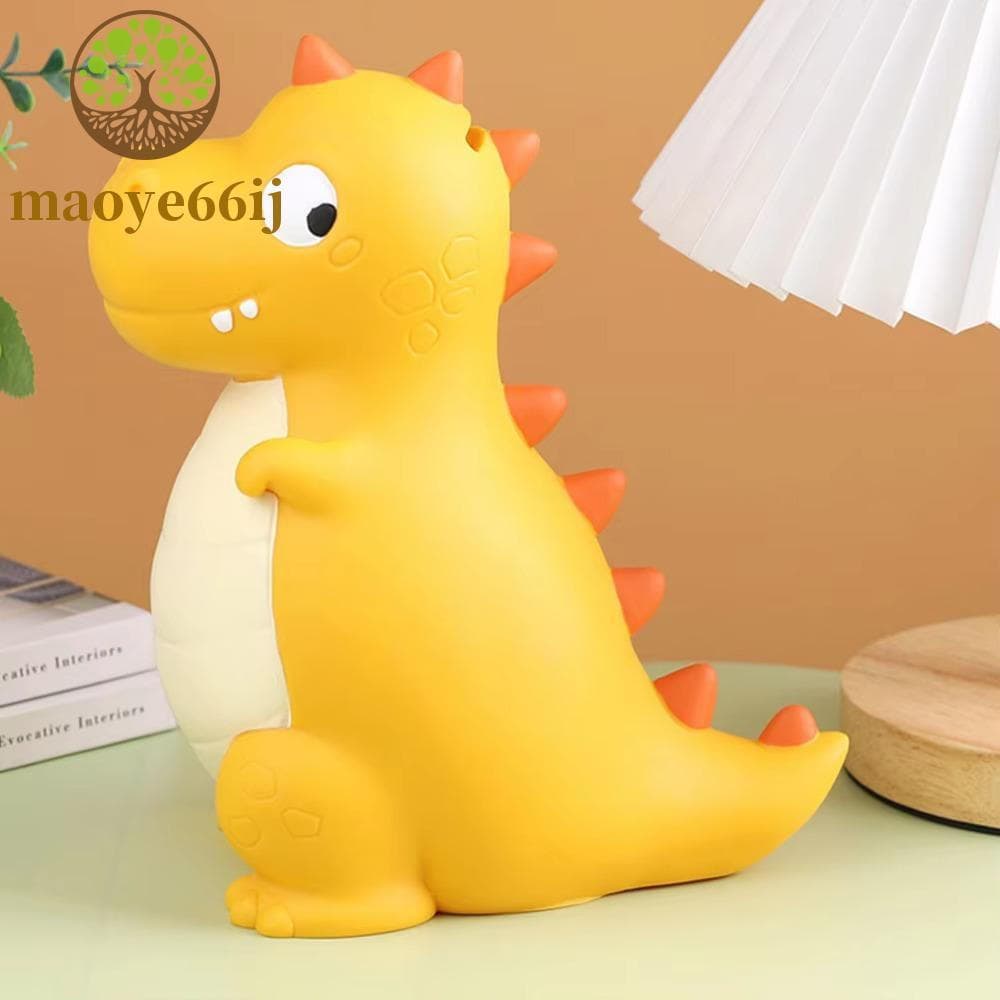Frasco De Armazenamento De Dinossauro MAOYE66 , Cofrinho Vívido Fofo , Enfeites De Mesa De Animais Anti-Queda De Desenho