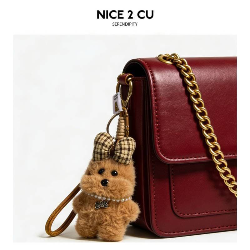 Cute Plush Doll Puppy Bag Package Pendant Ornaments Cute Plush Doll Puppy Bag Package Pendant Ornaments TNsT