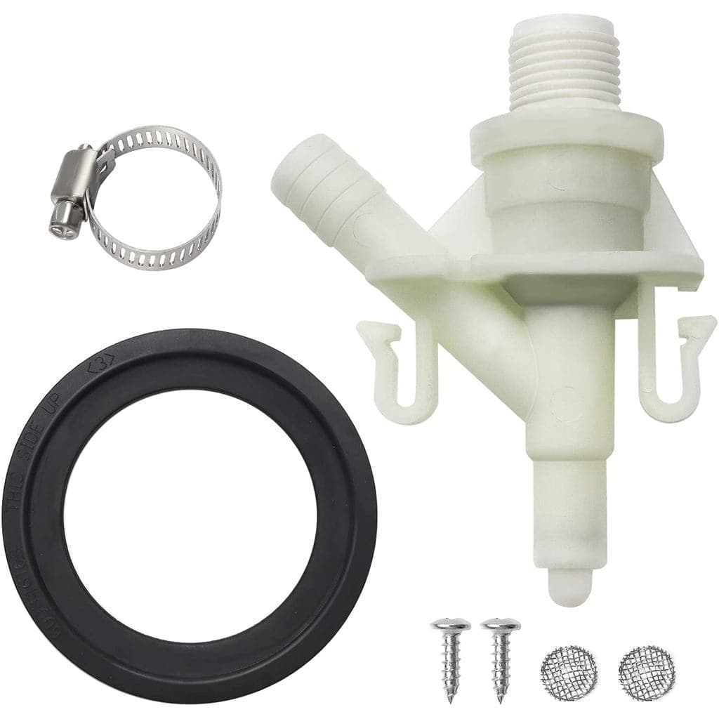 Válvula de Água para Vaso Sanitário de RV 385311641 e Vedação de Esfera de Descarga 385311658 da Blutoget-Fit para Vaso