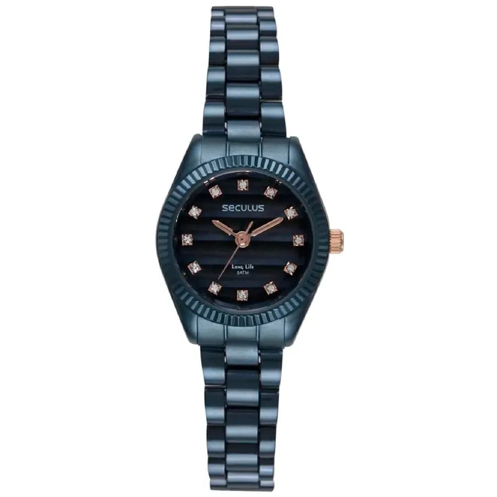 Relógio Seculus 77362LPSVEA1 Feminino 24 mm Aço Inox