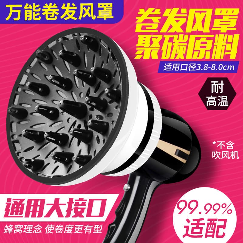 Secador de cabelo Curling secador de cabelo universal Interface universal secador de cabelo feminino capa estilo secagem