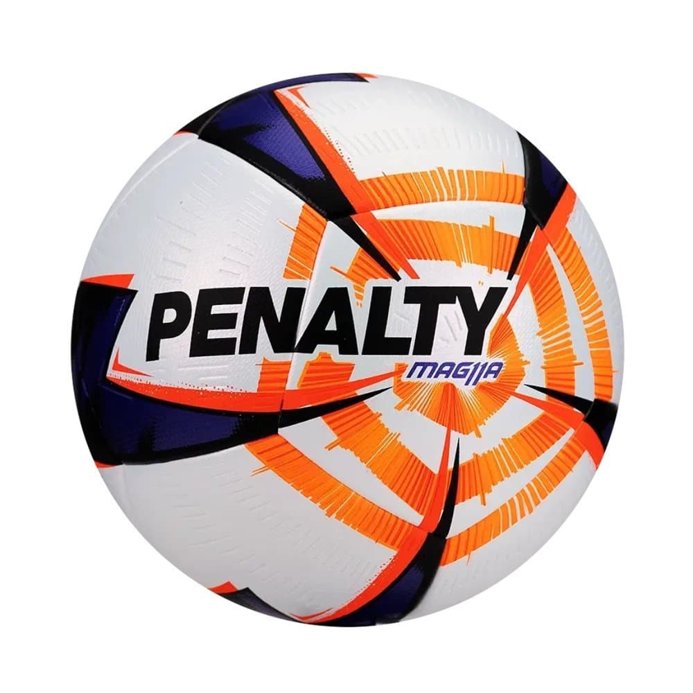 Bola Penalty MAG11A R1 XXVI Paulistão 2026 Campo Branco+Laranja - Único