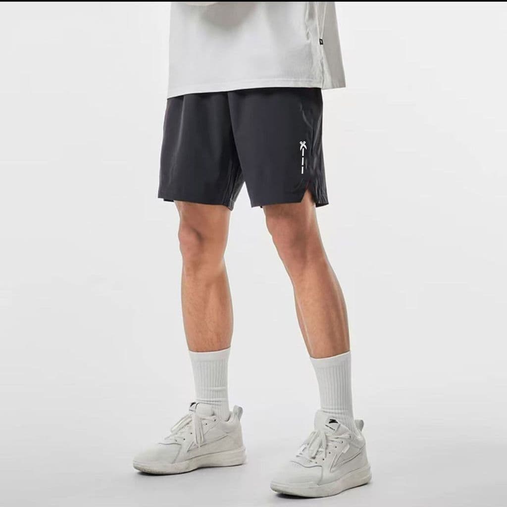 Americano Fitness novo estilo masculino esportes quarto Shorts verão de secagem rápida basquete correndo treinamento res