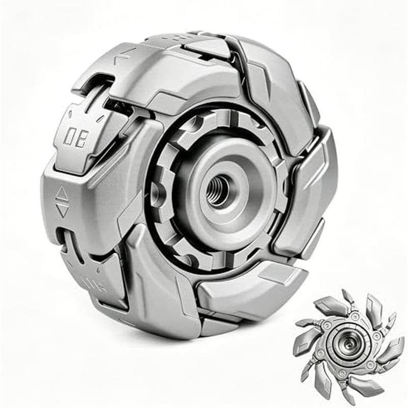 EDC Fidget Sliders Adultos Metal Toys Para Tdah & amp ; Ansiedade Autismo Alívio Do Estresse Cool Clicker-Preto