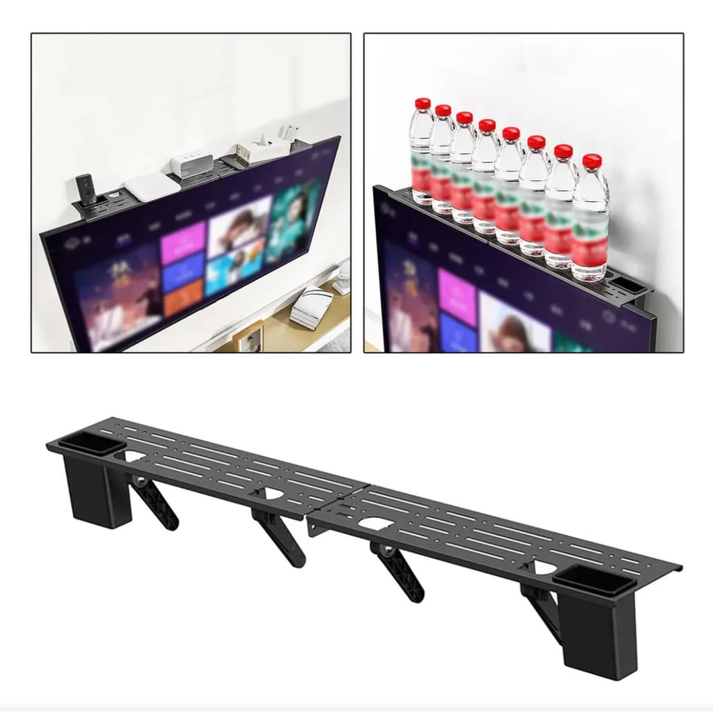 Prateleira Superior De Tv, Suporte De Armazenamento Para 43*12cm/60*12cm