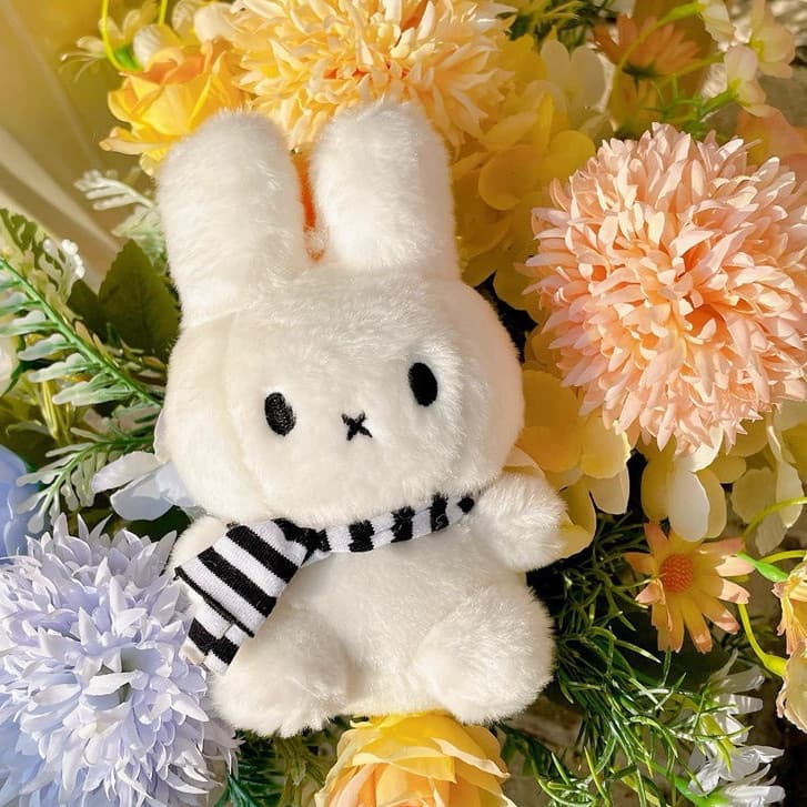 2026 Bonito Miffy Boneca Chaveiro Dos Desenhos Animados Coelho Saco Acessórios Anime Decoração Meninas Crianças Presente