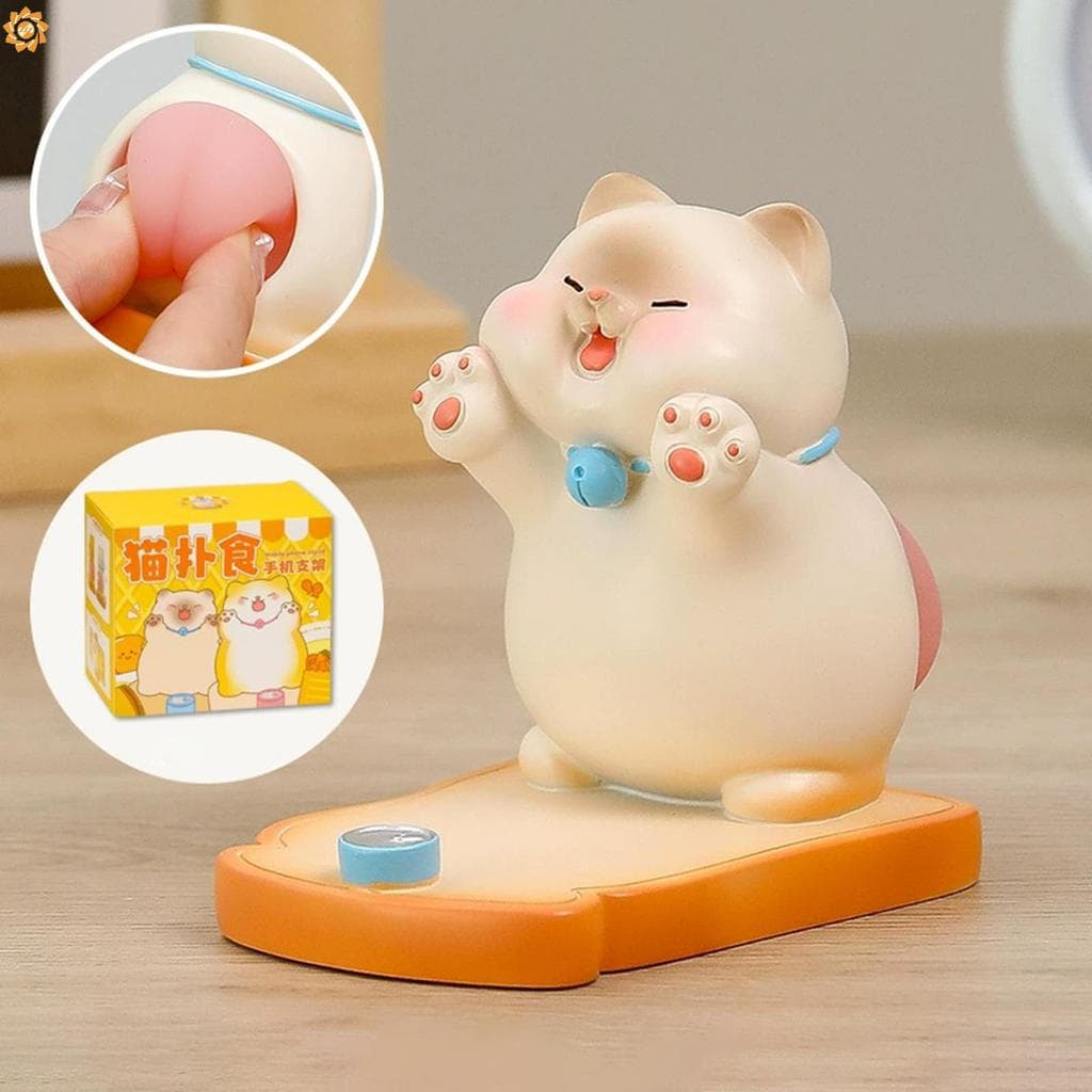 Suporte De Telefone Bonito Dos Desenhos Animados Ajustável Para Tablet Decoração De Mesa Escritório E Casa