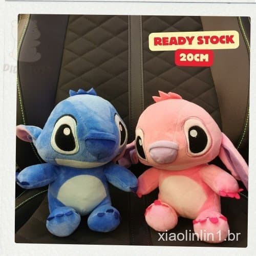 [DidiToys] Boneca Urso Stitch Fofo de 20cm Boojiboo Abomination Monstrinho de Boa Qualidade Brinquedo de Pelúcia Stitch