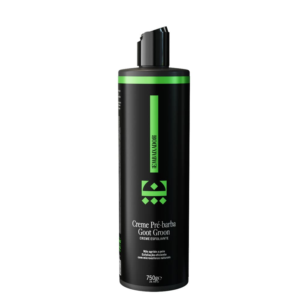 Creme Esfoliante Pré-Barba Goot Groon Embaixador 750g
